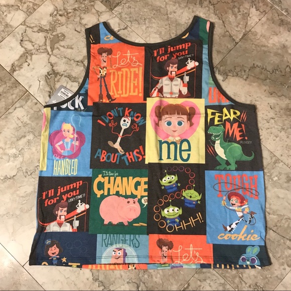 ❌SOLD❌Disney Toy Story Tank Top - Picture 2 of 3